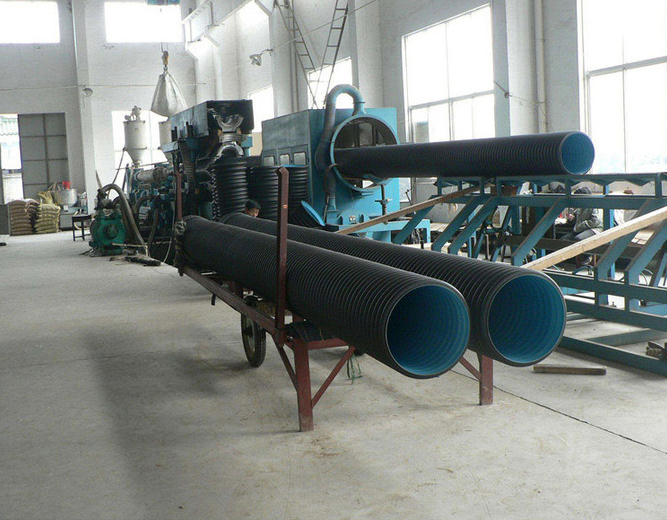 HOT sale Top Customized Extrusion lines of HDPE /PP/FRPP/PVC  double layer corrugated pipes