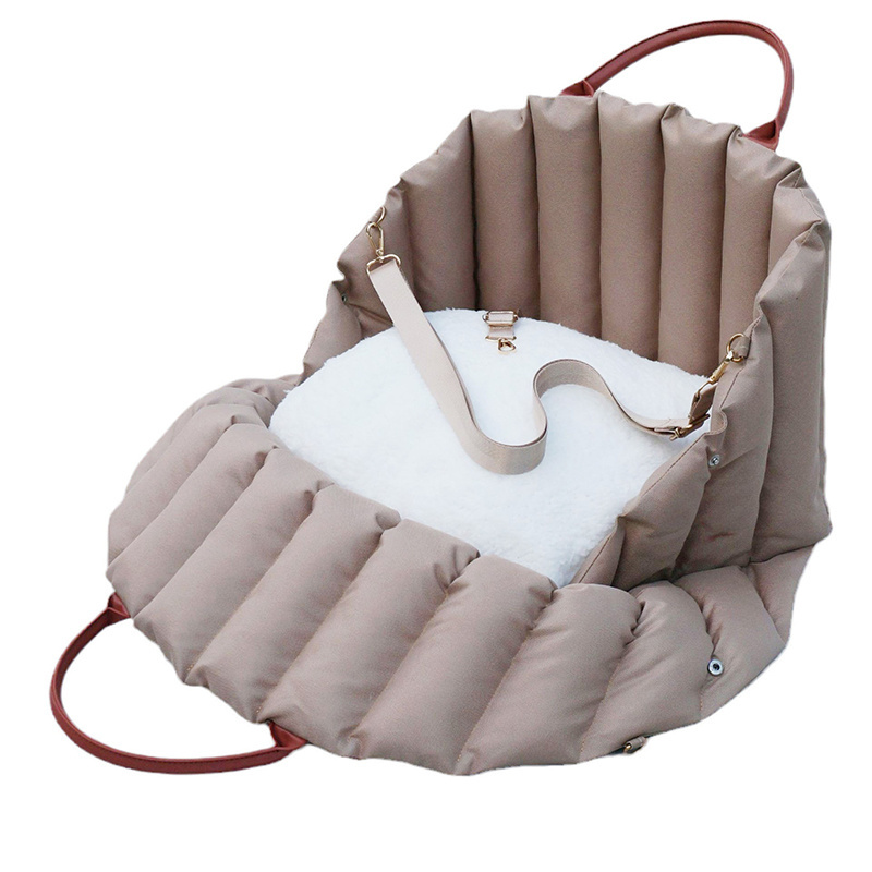 Wholesale Portable Pet Bag For Small Dog And Cats Winner Warm Sofa Pet Bed Car Carrier Dog Traveling Bag Cat Bed