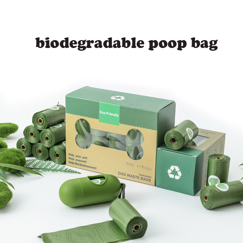 Portable Dog Poop Biodegradable Bag Dispenser Pouch Pet Puppy Cat Pick Up Poop Bag holder Pets Supplies