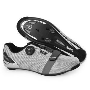 HBG 1430 Carbon fiber road cycling shoe custom wear resisting Safe riding self-locking cycling shoes