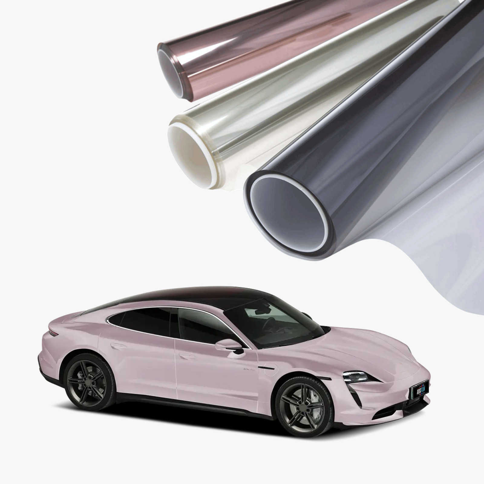 chameleon window film for car PET window tint 2 mil car window volcano electric film tinting vehicle care