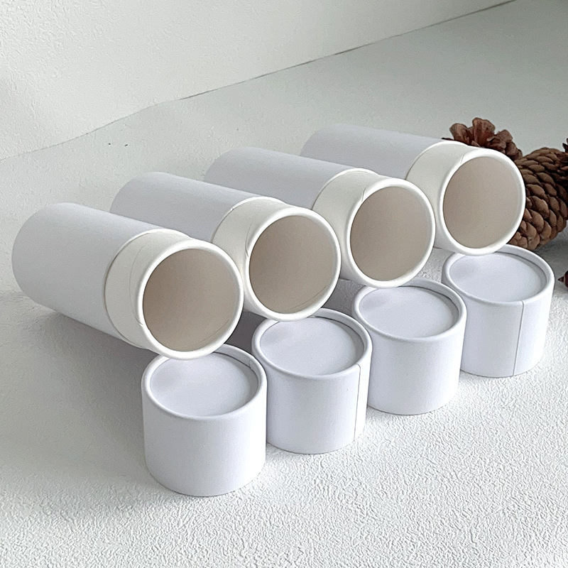 Candles Packing Boxes Candle Tube Packaging Candle Jar With Lid And Box Packaging