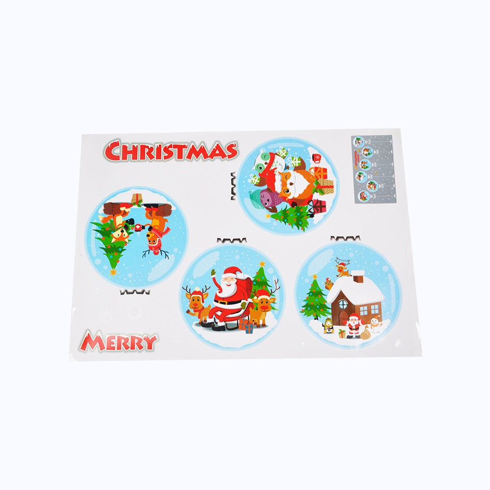 Christmas Decorated Creative Funny Wall Window Sticker Gift Christmas Stickers