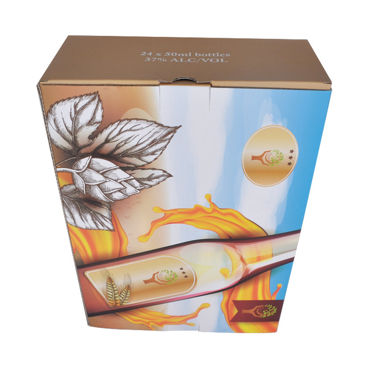 Corrugated Wine Shipping Packaging Box For Wine