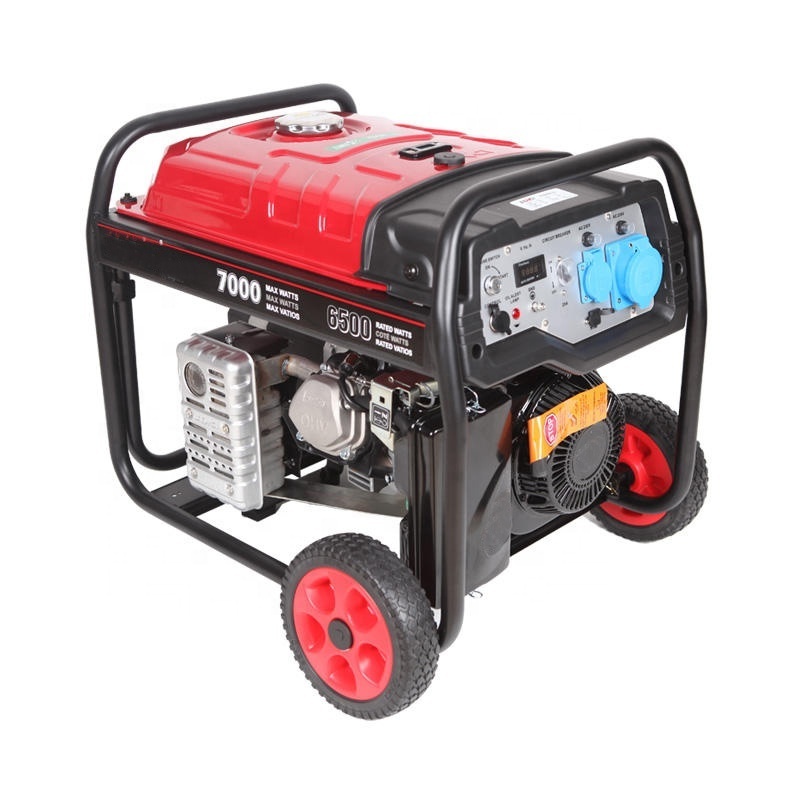 Portable 5kw Open Frame 4-stroke Recoil Inverter Jet Power Ac Single Phase Gasoline Generator