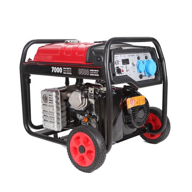 Portable 5kw Open Frame 4-stroke Recoil Inverter Jet Power Ac Single Phase Gasoline Generator