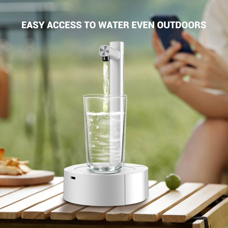 Home Kitchen Appliance Portable Wireless Electric Dispenser Drinking Battery Water Pump Bottled Drinking Pump