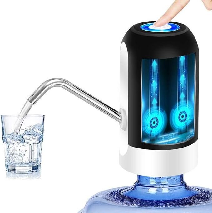 2024 Newest cheaper price 5 Gallon water dispenser pump automatic USB Charging Universal Fit Water Bottle Pump for Drinking