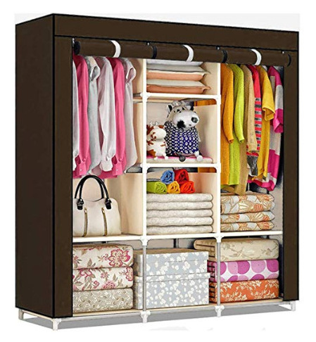 cheap bedroom furniture portable baby kids closet storage organizer cabinet foldable customized modern fabric wardrobe