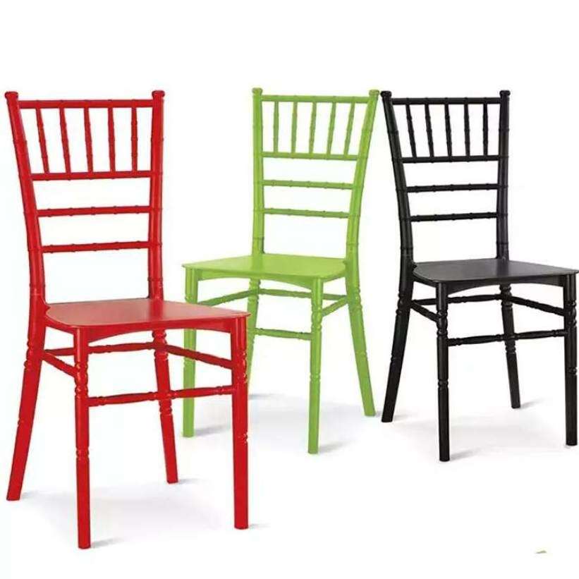 Stackable high quality wholesale clear resin wedding furniture plastic chiavari chairs event party chair