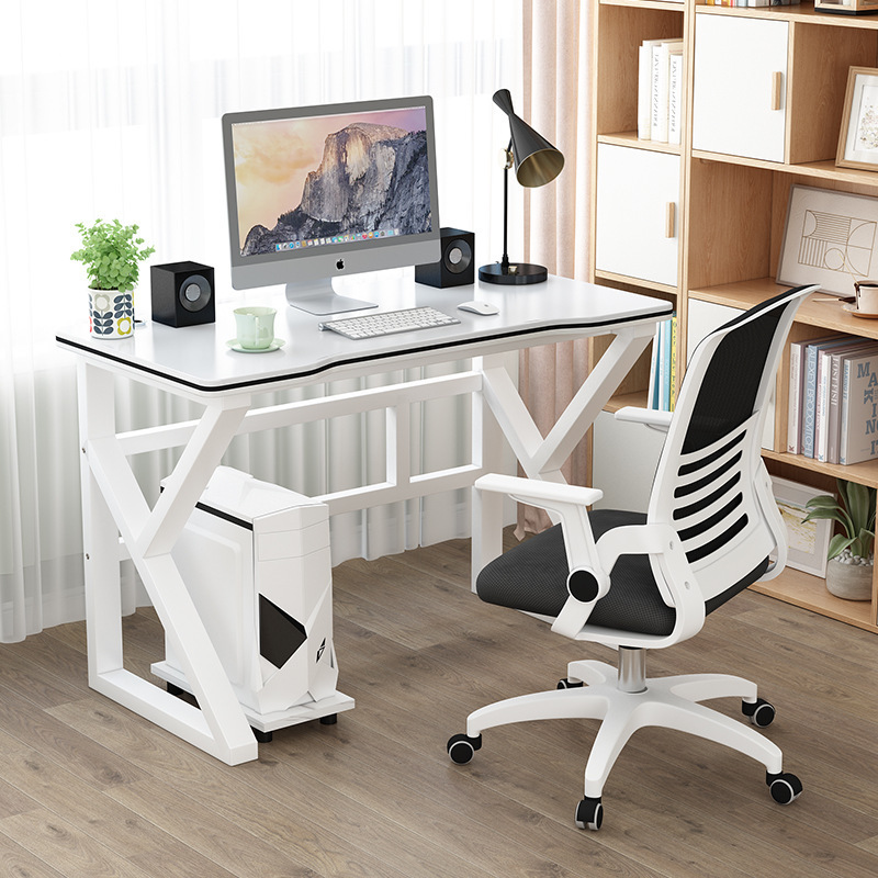 Wholesale New Design Best Modern Black And White Gaming Desk For Home Office Custom Computer Table