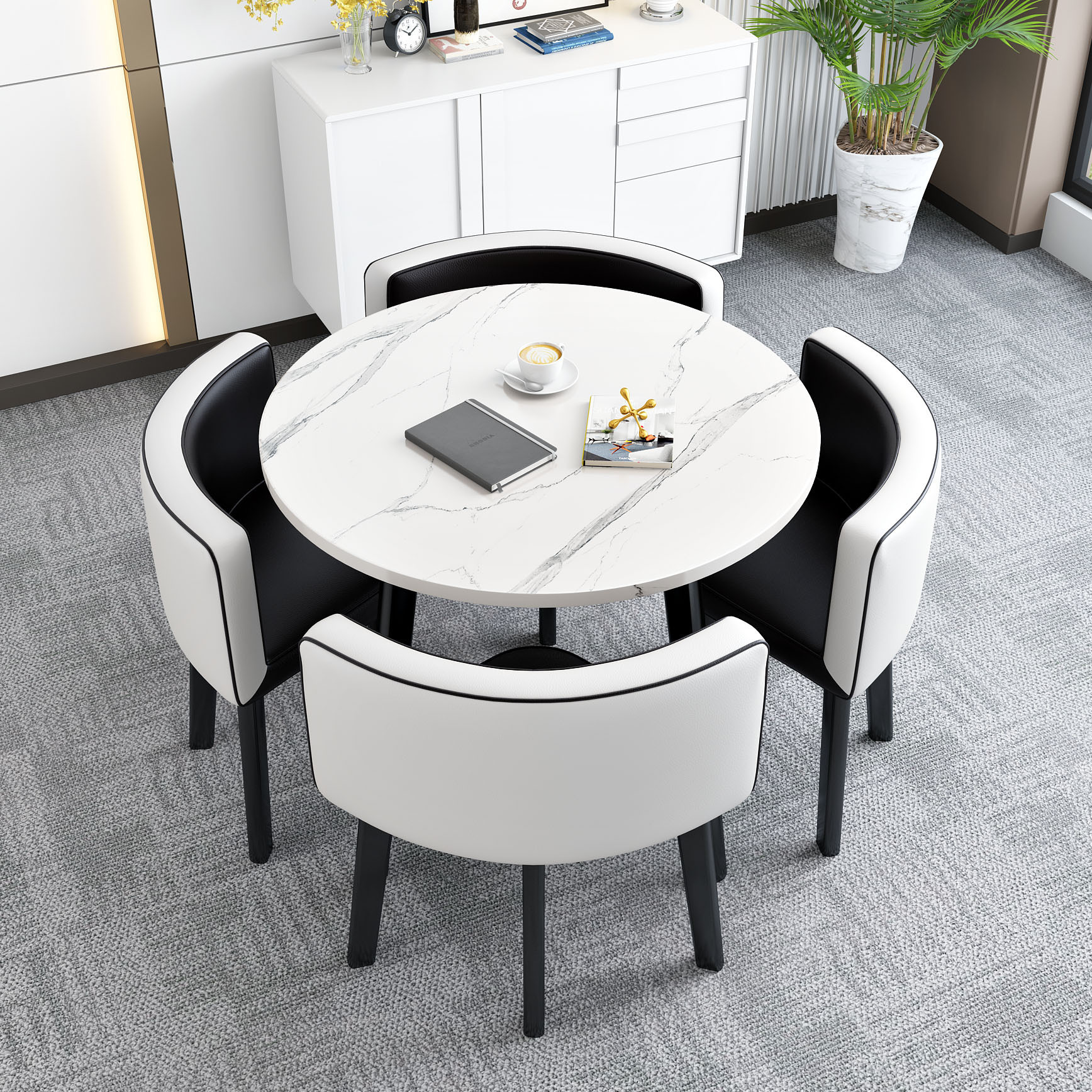 Wholesale Factory Price Wholesale Modern Durable Dining Table Set 4 Seater Dining Room Table And Chairs For Home Furniture