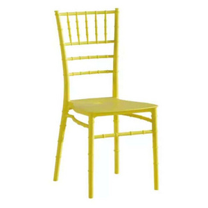 Stackable high quality wholesale clear resin wedding furniture plastic chiavari chairs event party chair