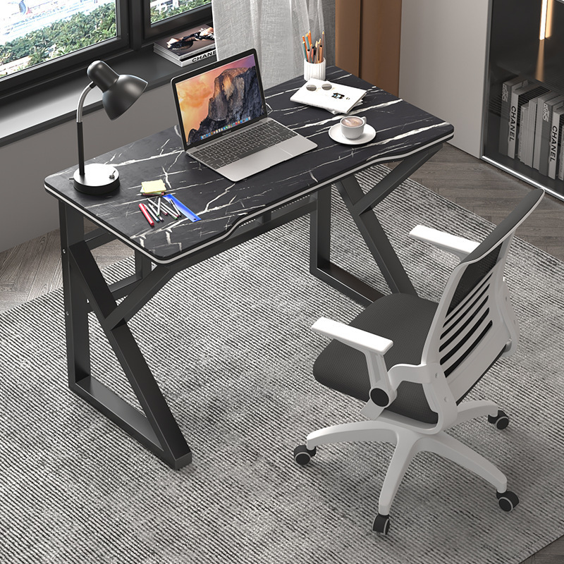 Wholesale New Design Best Modern Black And White Gaming Desk For Home Office Custom Computer Table