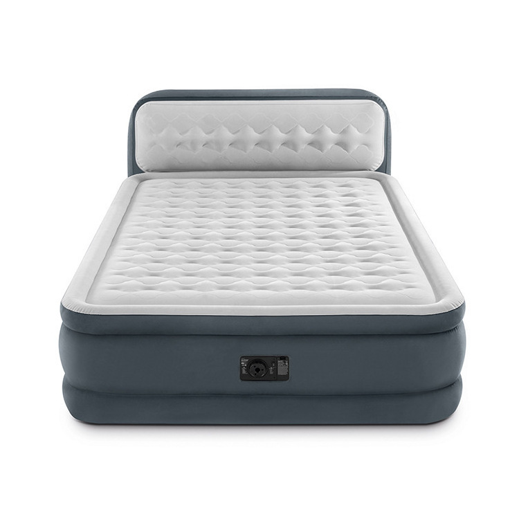 promotion cheap price comfortable  order online king size bed inflatable airbed sleeping intex beds air bed mattress with pump