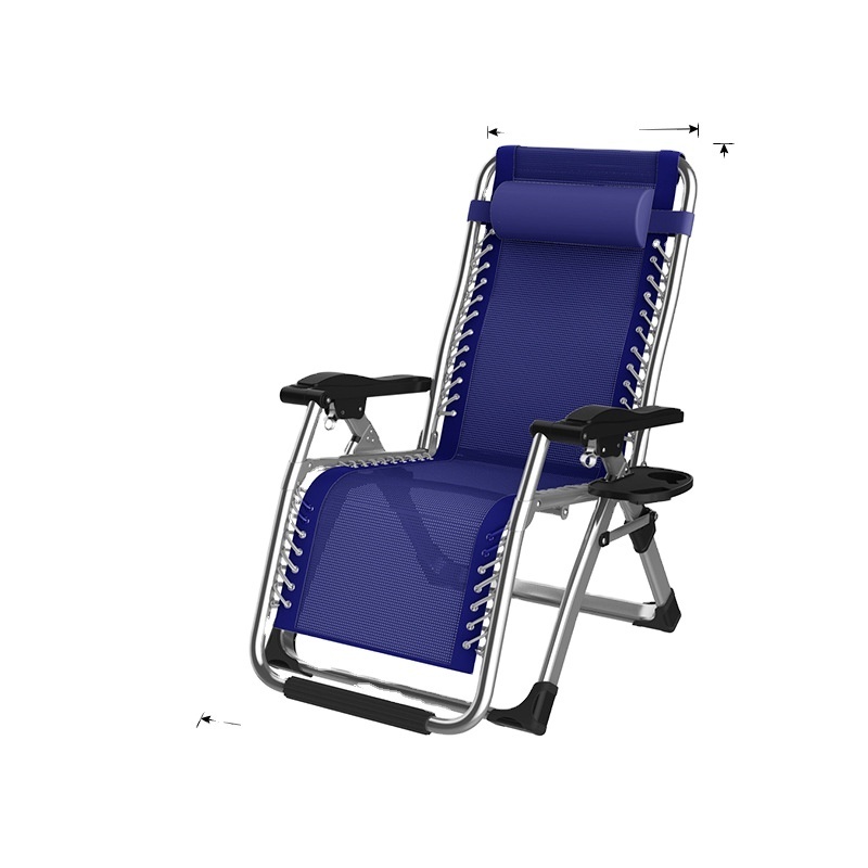 Folding Lounge Metal Aluminum Sleep Chair Comfortable Folding Relax Camping Chairs Portable Folding Beach Chair for Nap