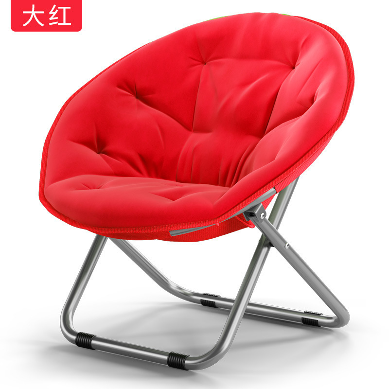 Wholesale low price moon chair camping lazy sofa folding casual beach chair for picnic