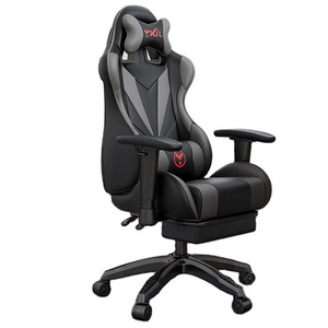 good quality comfortable backrest leather ergonomic PC computer game chair massage silla gamer gaming chair with speaker