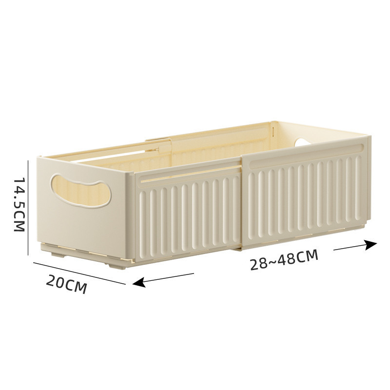 Home Accessories Closet Organizers and Storage Holder Plastic Collapsible Storage Basket