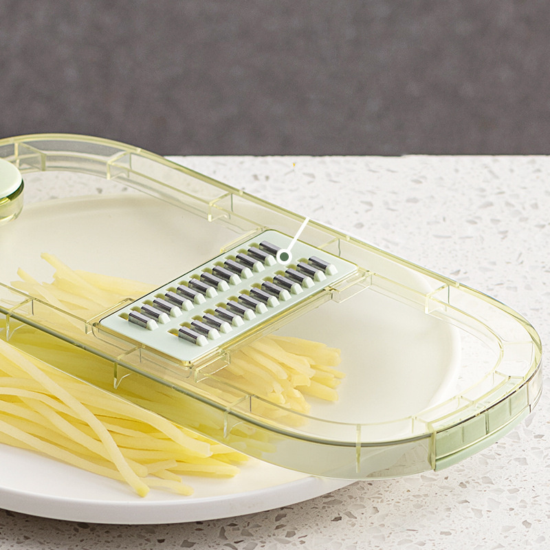 Multifunction Vegetable Cutter with Steel Blade Mandoline Slicer Potato Grater for Kitchen