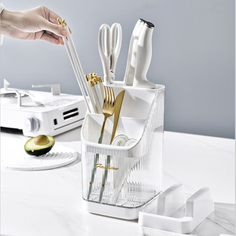 New Top seller Multipurpose Ningbo Home accessories Keep Dry Chopsticks Holder Draining Spoon holder Knife Holder Display