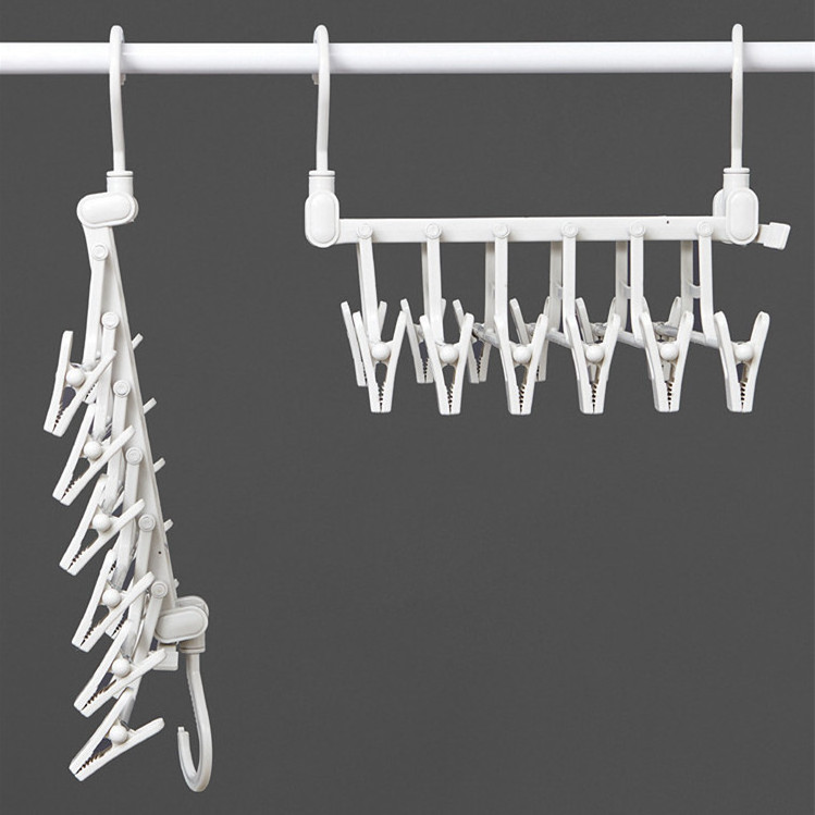 Multi Layers Hangers Closet Jeans Trousers Storage Organizer Rack