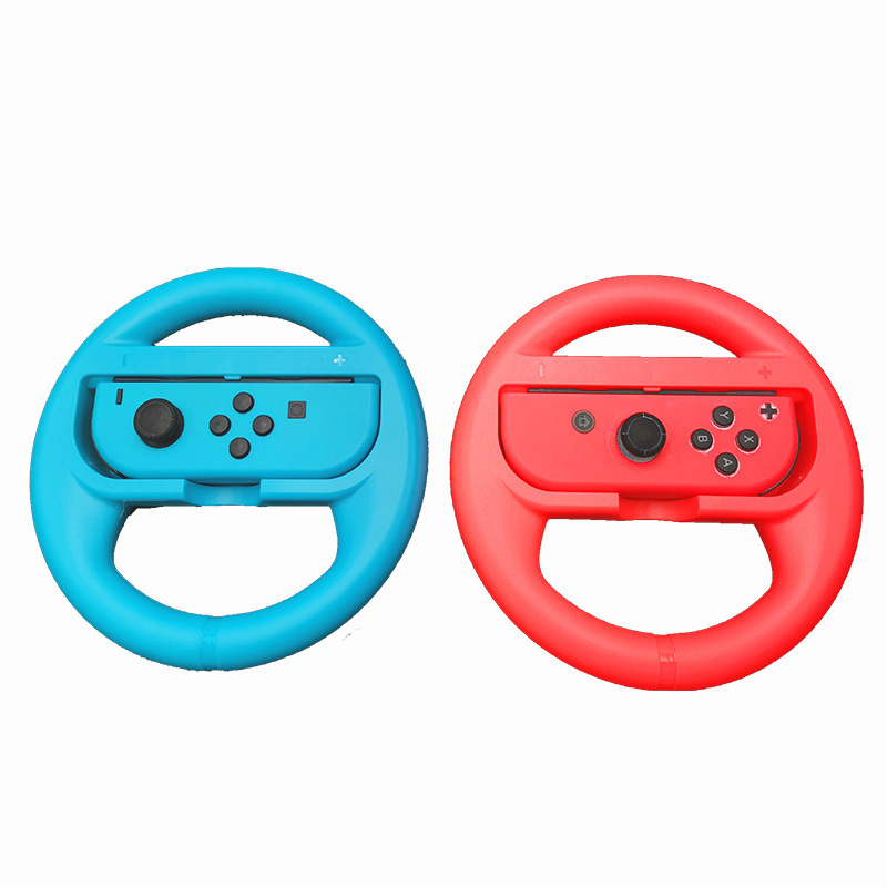 New top seller Games accessories ABS Adjustable Wireless Joycon Switch Steering Wheel Controller