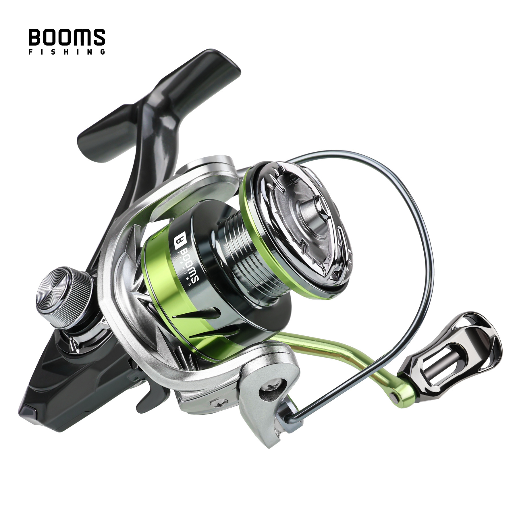 ZB1000/2000/3000/4000 Spinning Fishing Reel 5.2:1 Gear Ratio 12kg Max Drag Metal Spool 4+1BB SN3 Fishing Reel