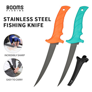 7inch Multi-Function Fishing Knifes Stainless Steel Fillet Knives Non-Slip Soft Handle Sheath Fishing Fillet Knife For Outdoor