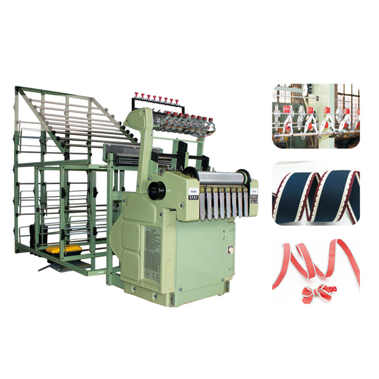 GINYI Factory High Speed Needle Loom Label Weave Machine Elastic Industrial Price Needle Loom GNN-2/110 Model