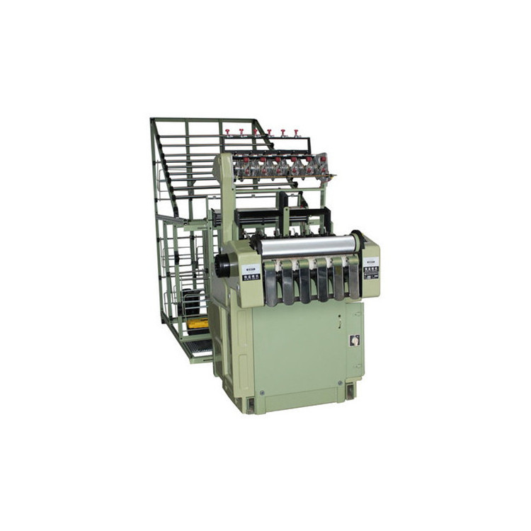 GINYI Narrow Fabric textile shuttleless needle loom,ribbon/woven label/curtain tape making weaving machine