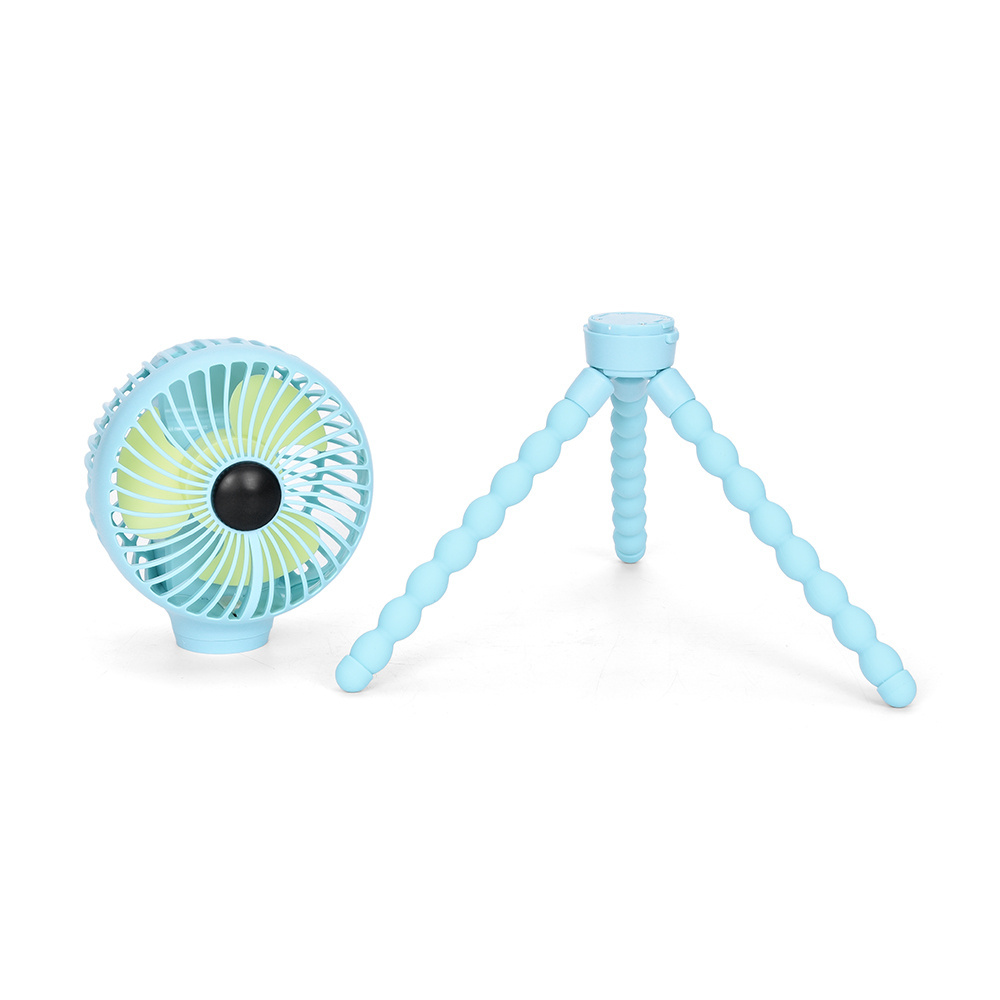 Best Selling Stroller Fan 2024 New Flexible Adjustable Desktop Baby Clip Fan Mini Portable Rechargeable Usb Fan