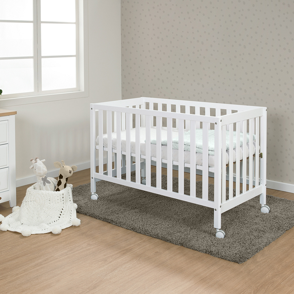 CLEARANCE SALE Boori Baby Multi Purpose Little Cot Bed For Toddler Natural Wood 4 In 1 Convertible Crib To Bed