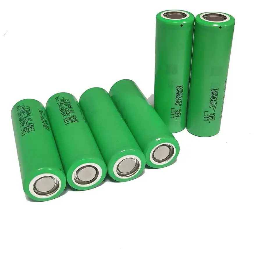 SDI INR21700 48X 4800mAh 3.7V Lithium Ion Rechargeable Battery INR21700 48X For SAMSUNG 21700 Cell