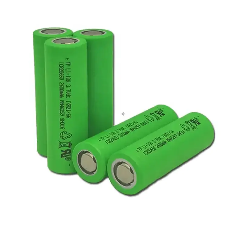 Tenpower 10C High Discharge Rate 3.7v 20650 Lithium Ion Battery 2600mAh 3000mAh 3350mAh Rechargeable Battery Cells For Power Pro