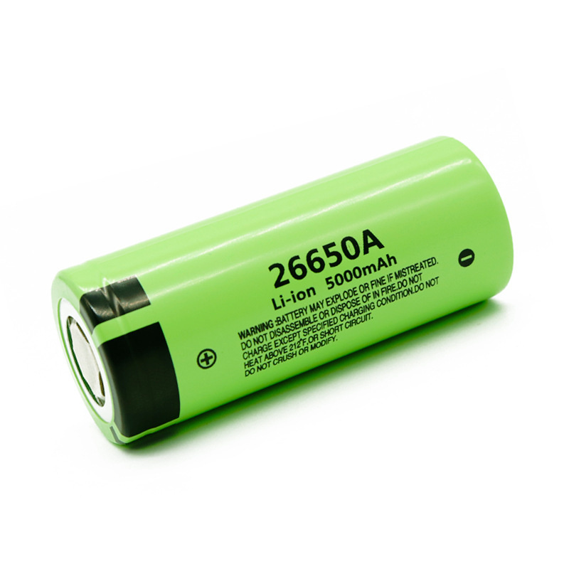 High Quality Cylindrical Lifepo4 3.2v 26650 5000mAh 3.7v 26650A 5000mAh Rechargeable Lithium Battery For panasoni