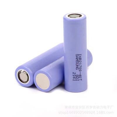 SDI 10C 45A High Discharge INR21700 40T 3.6V 4000mAh Rechargeable Li-ion Battery For SAMSUNG 40T 21700