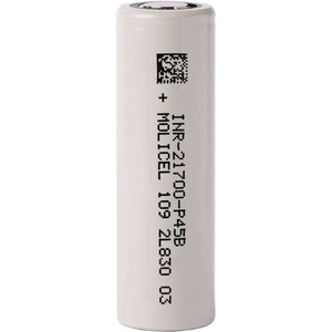 MOLICEL 100% Original High Capacity  INR21700 P45B 4500mAh 45A High Discharge Rechargeable Battery Made in taiwan