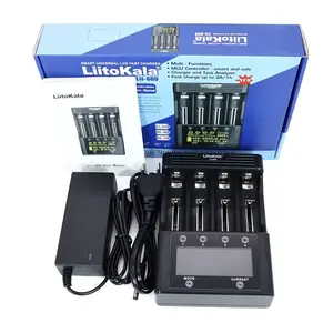 LiitoKala Lii-600 Battery Charger AC DC LED Lii 600 For 18650 21700 26650 Li-ion 3.7v NIMH AA 1.2v LiFePO4 Batterie