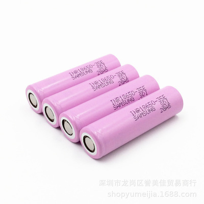 SAM 100% Original INR18650 35E 3.6V 3500mAh Rechargeable Lithium Ion Battery 10A Discharge For SAMSUNG 18650 35E