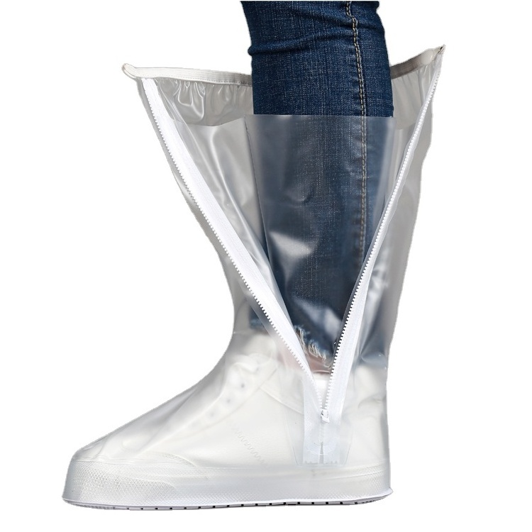 water resistance cycling outdoor waterproof clear plastic motorcycle rain boots cover for man