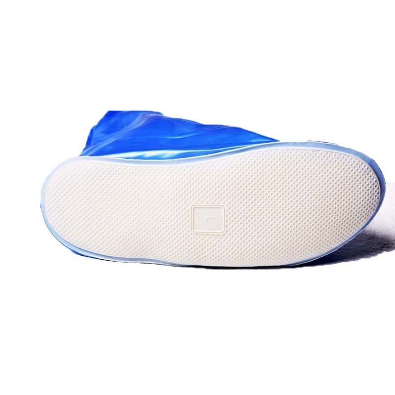 Factory Non-Slip Bule Boot Covers Anti-skid Non Woven Waterproof Disposable Rain Shoe Covers