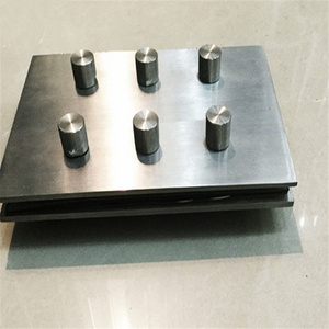 250mm stainless steel Fin plate glass spider of high quality for glass connection