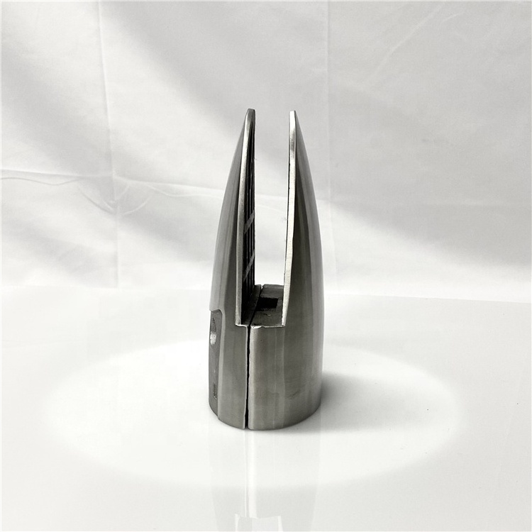 Glass staircase tempered glass stainless steel pool fence glass spigot