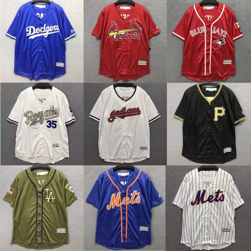 custom 3D printing embroidery baseball T-shirt baseball uniform men ohtani china blank mexico two button baseball jersey