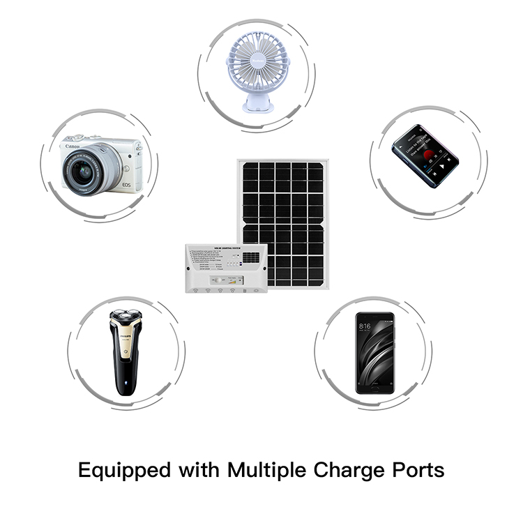 Residential power solar kit portable solar panel kit with battery storage