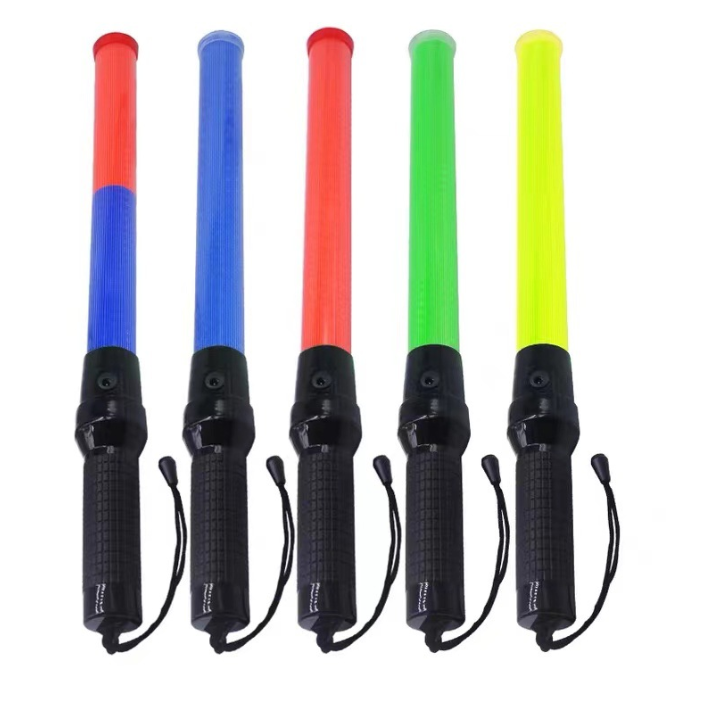 Portable Durable Warning Signal Control Rechargeable Led Batons Traffic Warning Products