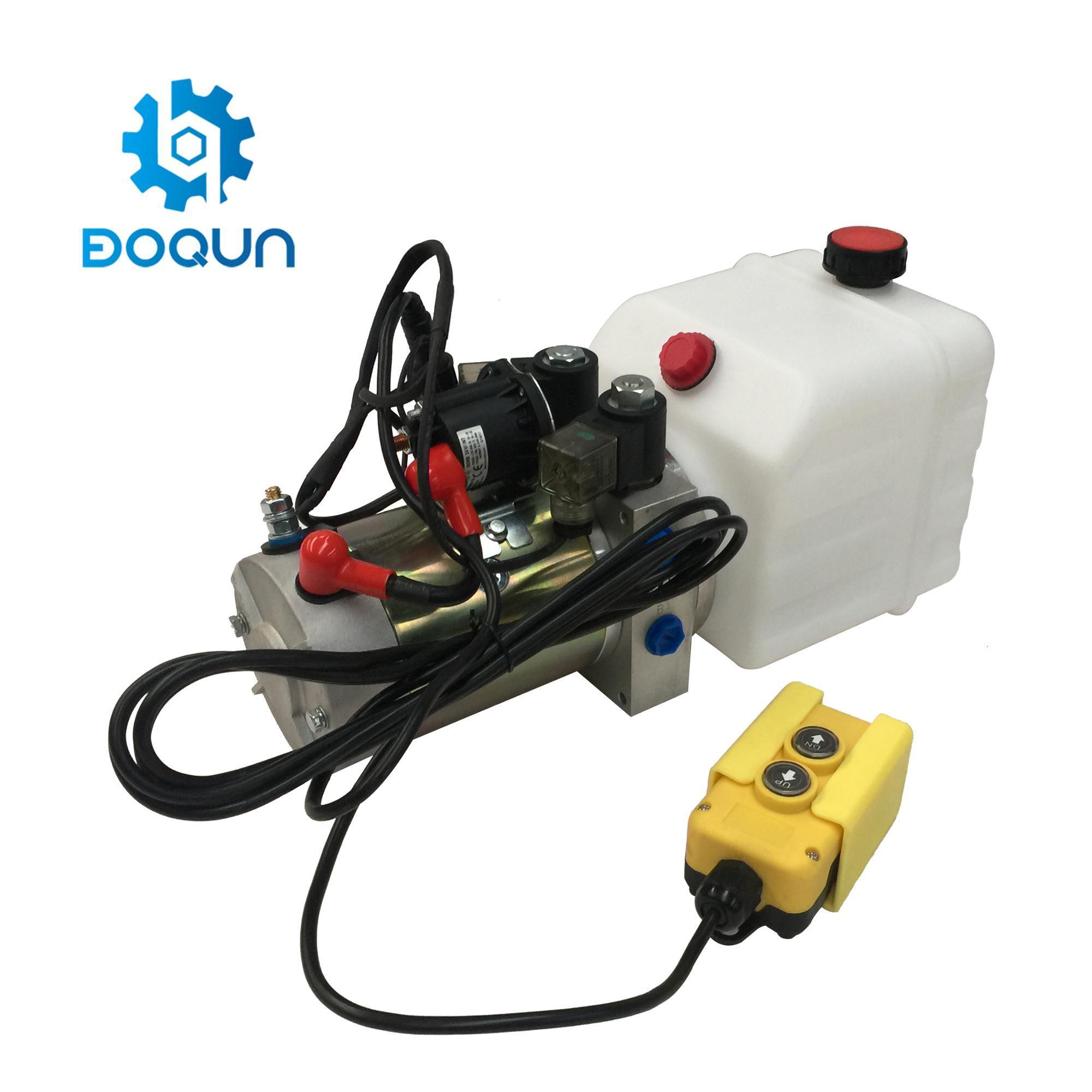 Boqun Double Acting 5 Quart Steel Tank Hydraulic Pump Power Unit for Dock Leveler