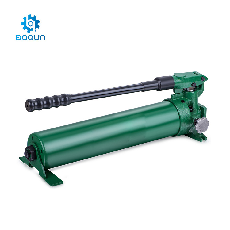 P80 Stainless Steel Two Speed Small Mini Hand Operated Press Mechanical Hydraulic Jack Hand Pump with Single Acting Cylinders