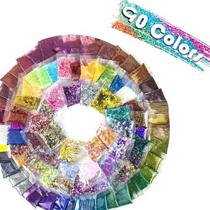 90 Packs Glitter Powder Sequins for Children DIY  Crafts &Arts